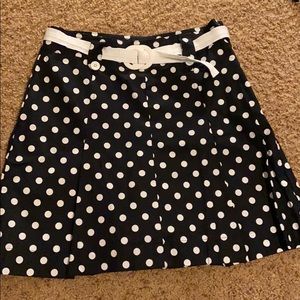 Pok a dot skirt